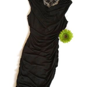 Maurices Black Dress with Lace Back sz. #174